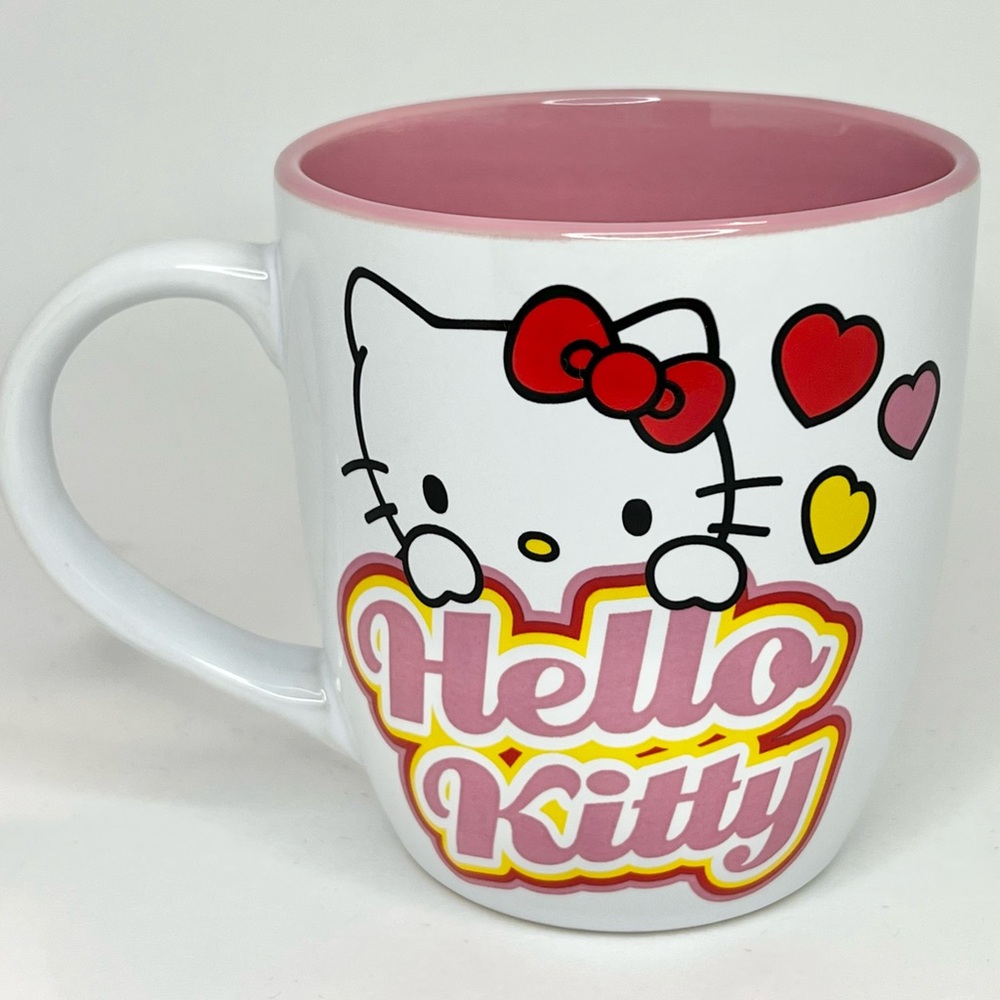 Hello Kitty Mug With Hearts 💕